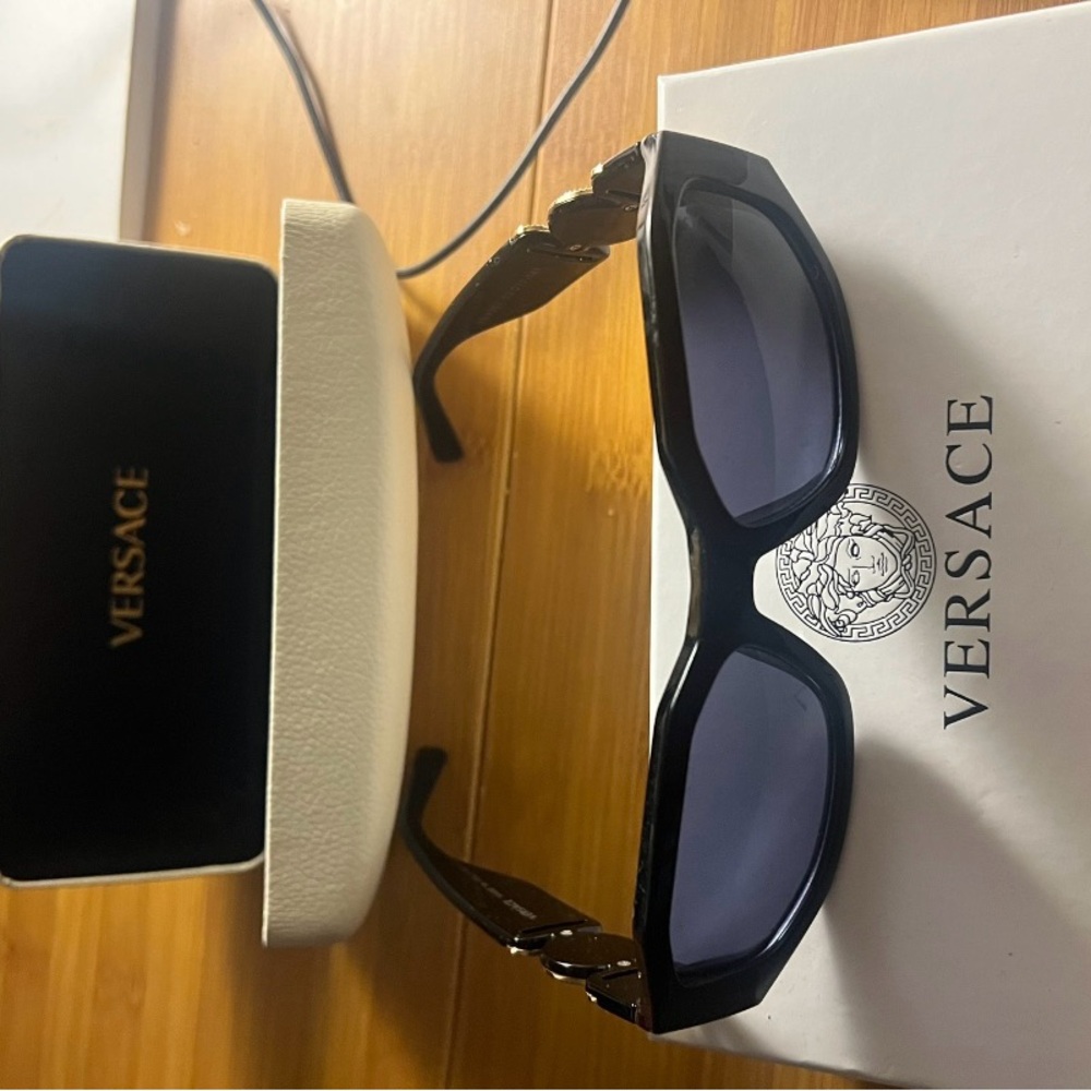 Versace Bold Black Sunglasses